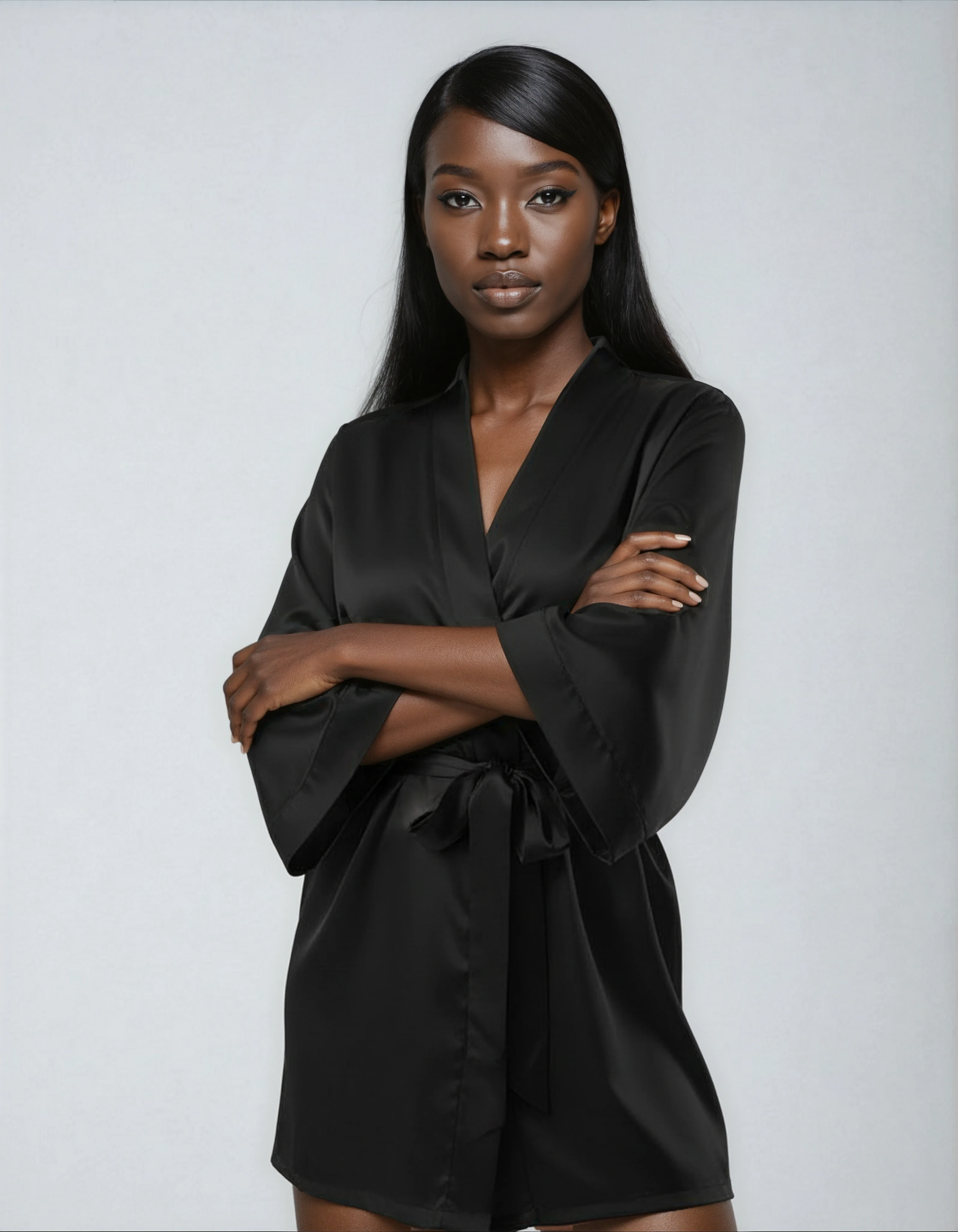 Comfit™ – Luxus Satinkimono